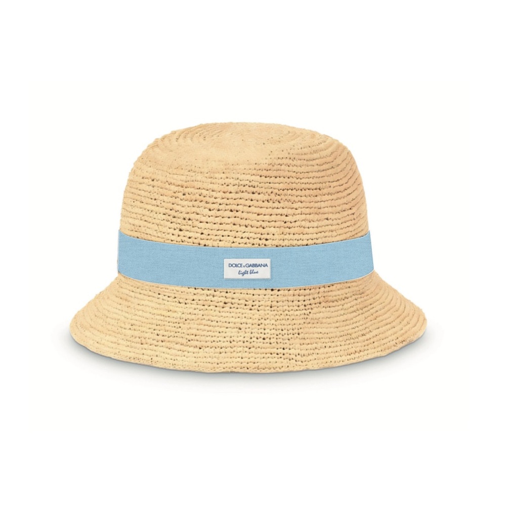 Dolce&Gabbana Light Blue Beach Hat